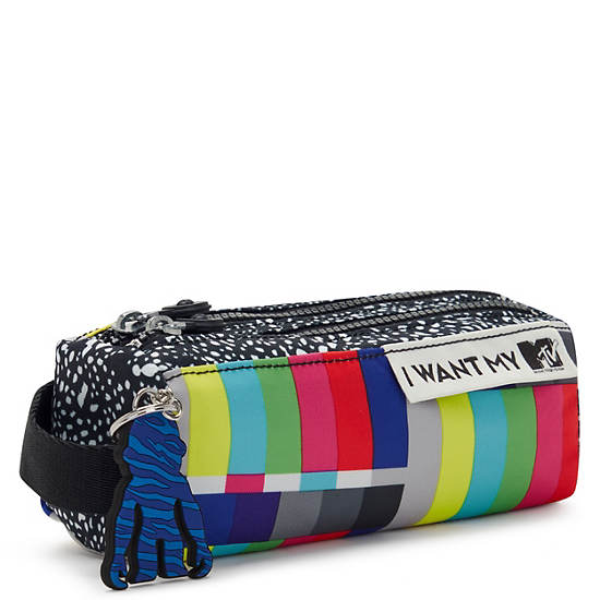 Kipling Allie MTV Pencil Case Bags MTV Static | AU 2041AH